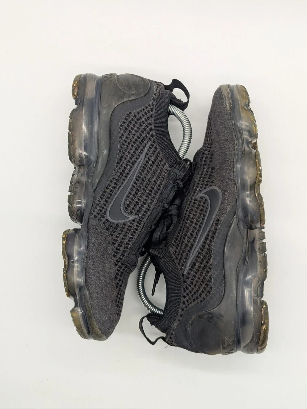 Nike Air VaporMax 2021 Flyknit Black Mens Size 8.5 / Women's 10 Shoes DH4084-001